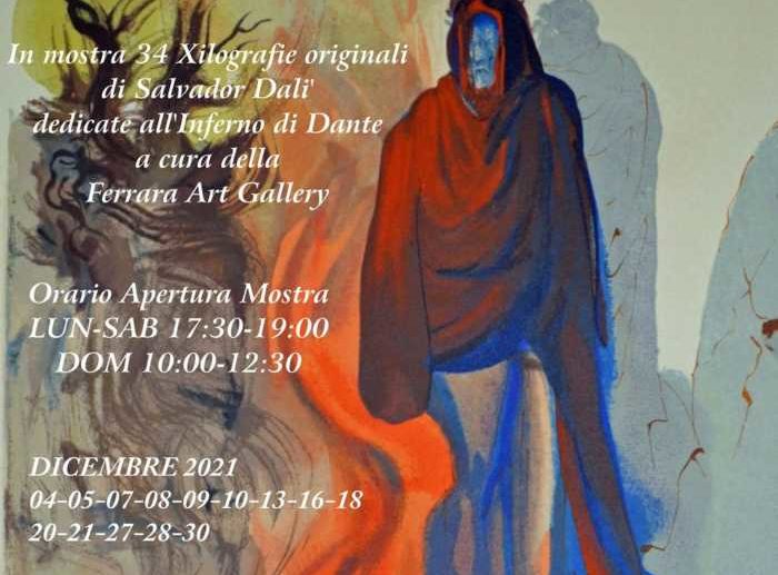 Il Rotary Club Senise-Sinnia espone la mostra d’arte di Salvador Dali’ 34 Xilografie Originali sull’Inferno di Dante